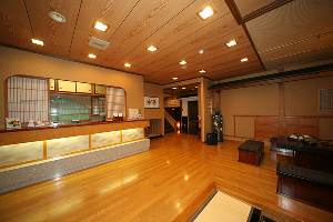 追分屋旅館 フロント